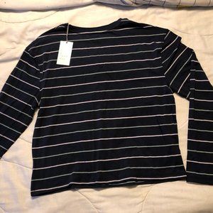 Navy ls NWT A New Day Tee Shirt